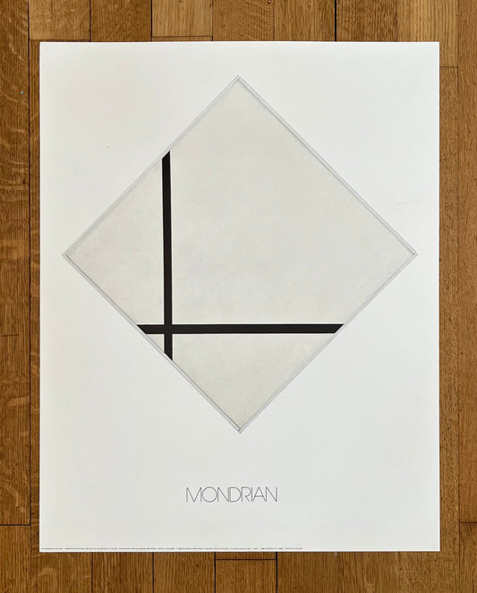 Piet Mondrian original art poster - 22.0"×28.0" (56×71cm)