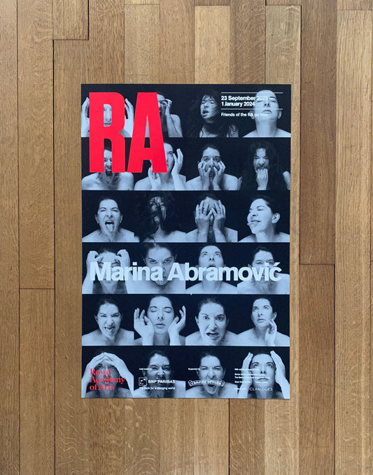 Marina Abramovic original art poster - 20.1"×29.9" (51×76cm)