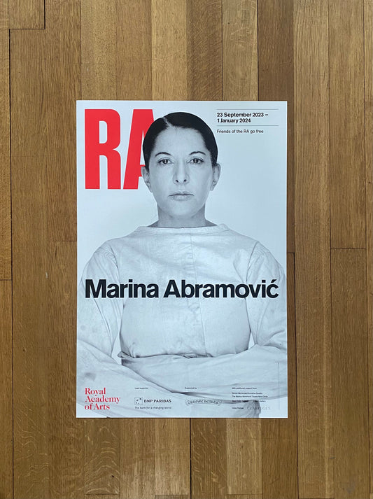 Marina Abramovic original art poster - 20.1"×29.9" (51×76cm)