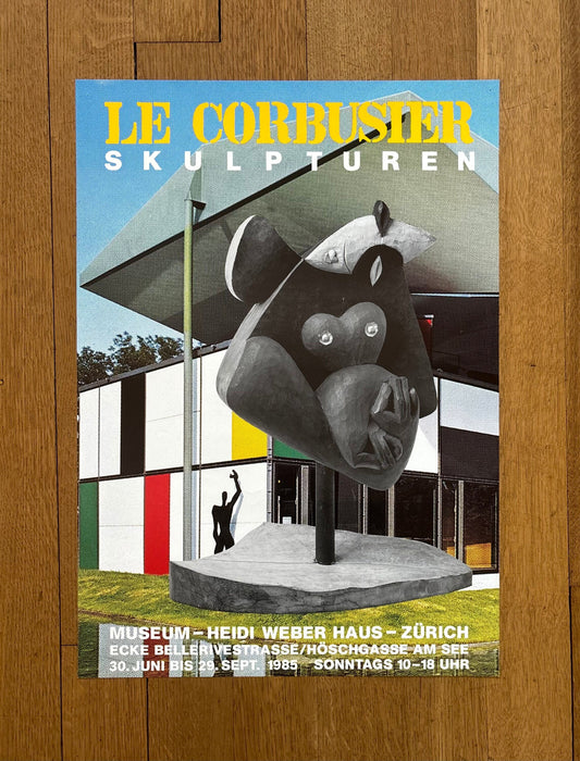 Le Corbusier original art poster - 16.7"×23.6" (42.5×60cm)