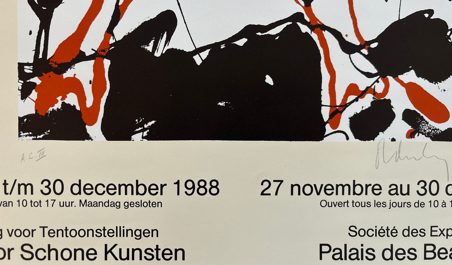 Claes Oldenburg original art poster - 17.7"×23.6" (45×60cm)