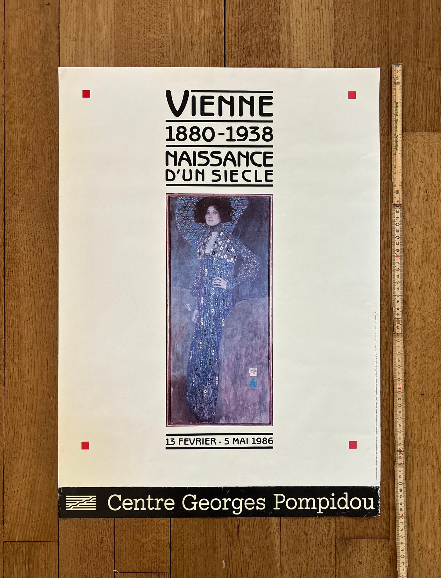 Gustav Klimt art exhibition poster - 19.7"×27.6" (50×70cm)
