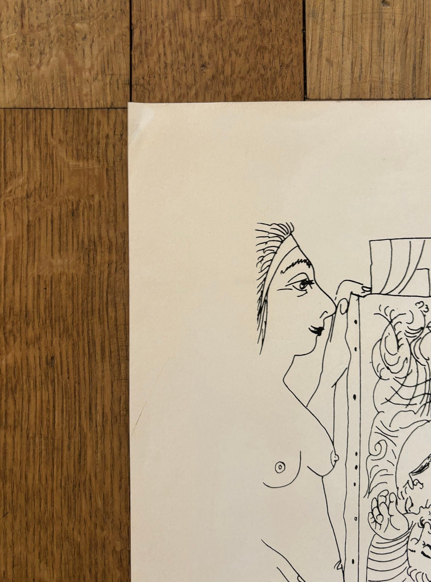 Picasso art exhibition poster - 19.7"×25.6" (50×65cm)