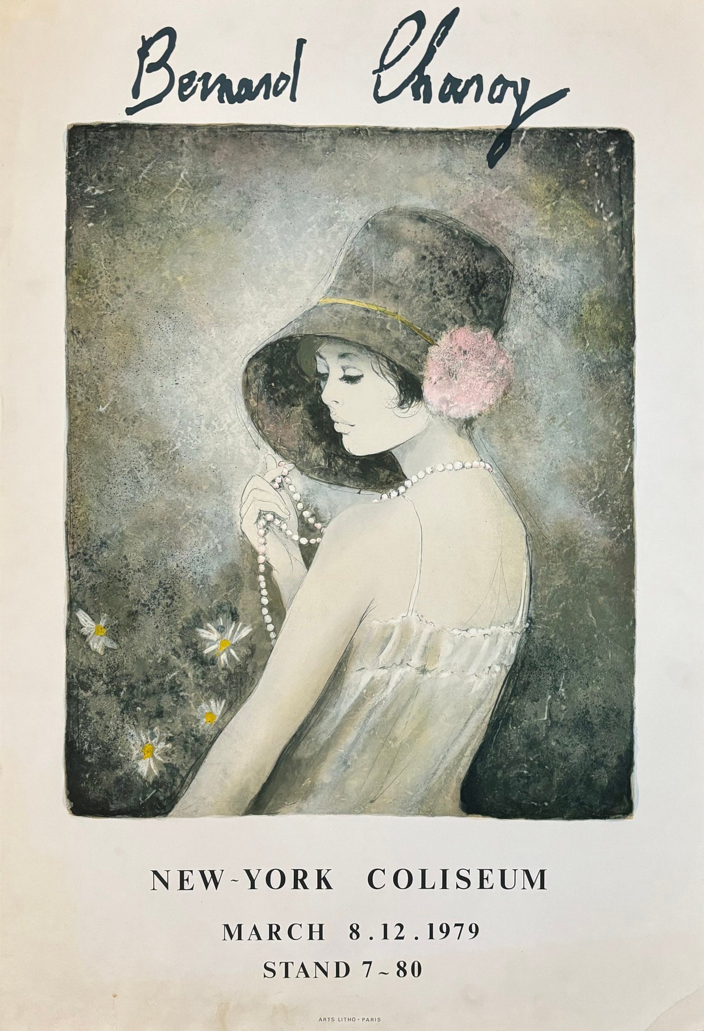 Bemasol Chanoy original art poster - 22.0"×32.3" (56×82cm)