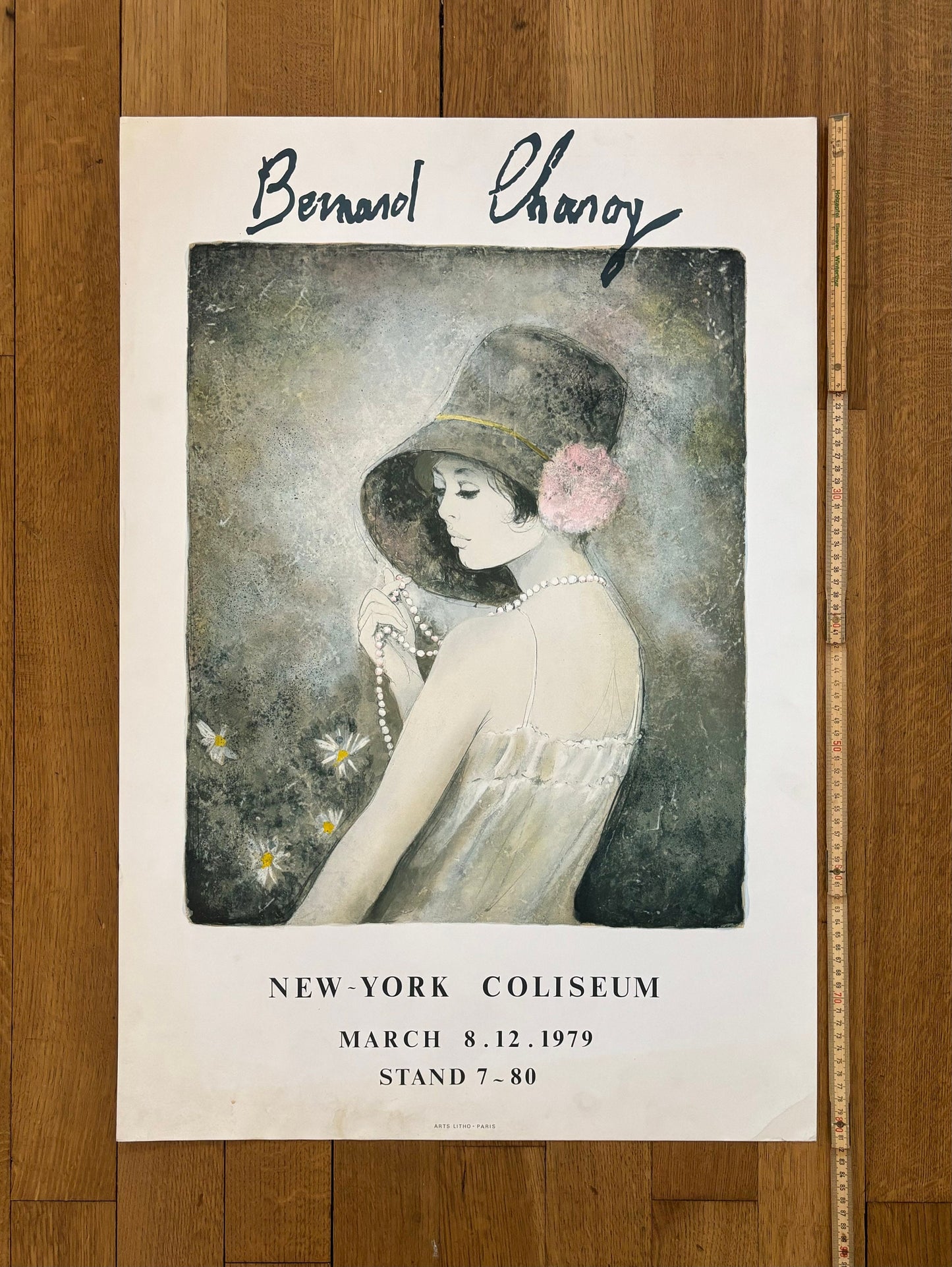 Bemasol Chanoy original art poster - 22.0"×32.3" (56×82cm)