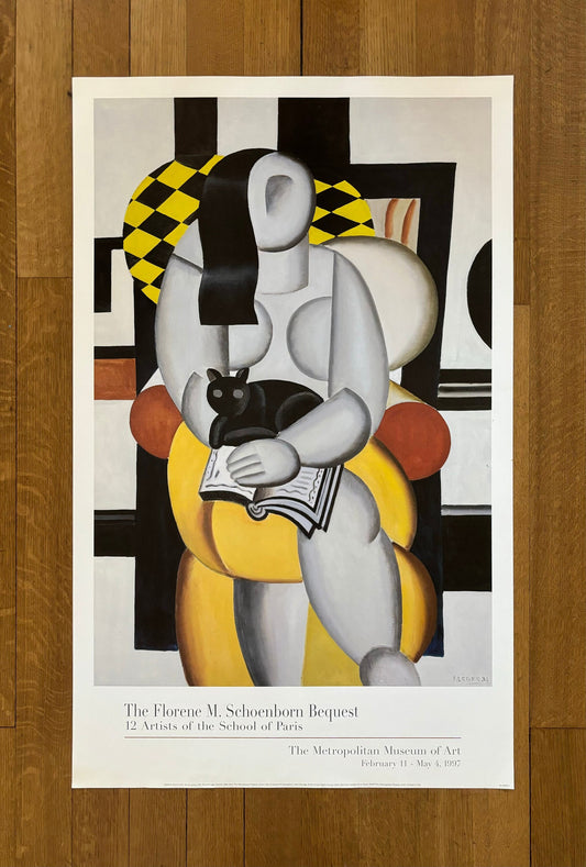 Fernand Léger original art poster - 26.0"×41.9" (66×106.5cm)