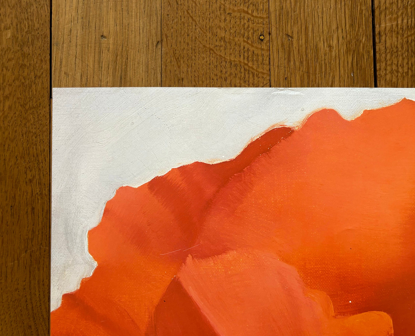 Georgia O'Keeffe original art poster - 28.0"×25.0" (71×63.5cm)