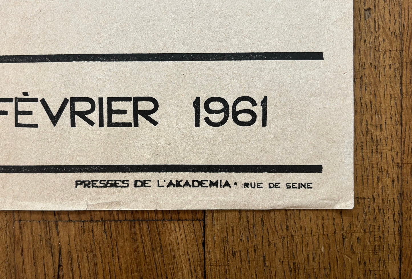 Lapeyrière original art poster - 12.6"×19.9" (32×50.5cm)