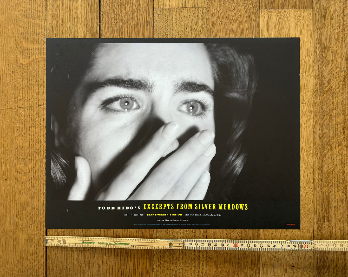 Todd Hido original photography poster - 15.9"×12.0" (40.5×30.5cm)