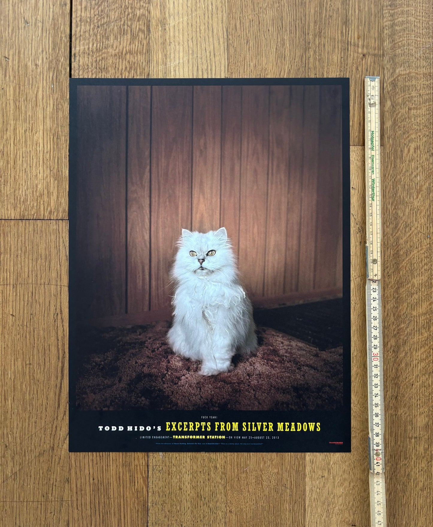 Todd Hido original photography poster - 12.0"×15.9" (30.5×40.5cm)
