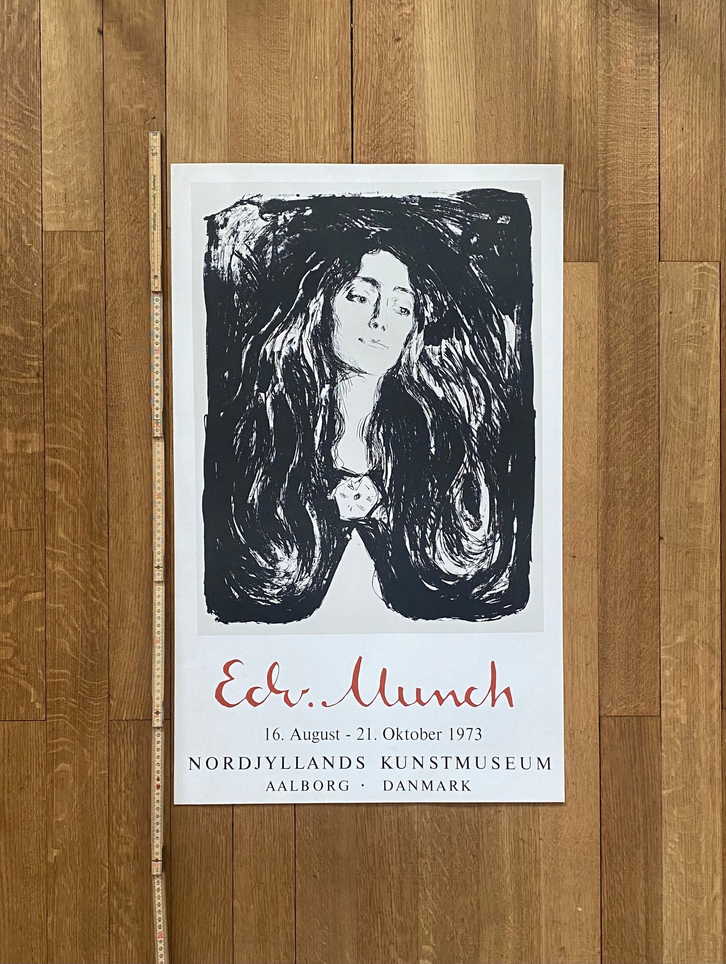 Edvard Munch original art print - 21.5"×35.0" (54.5×89cm)