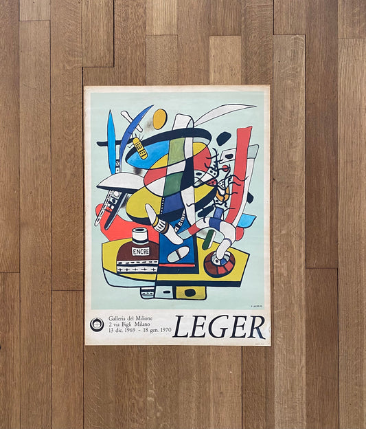 Fernand Léger original art poster - 19.7"×27.6" (50×70cm)