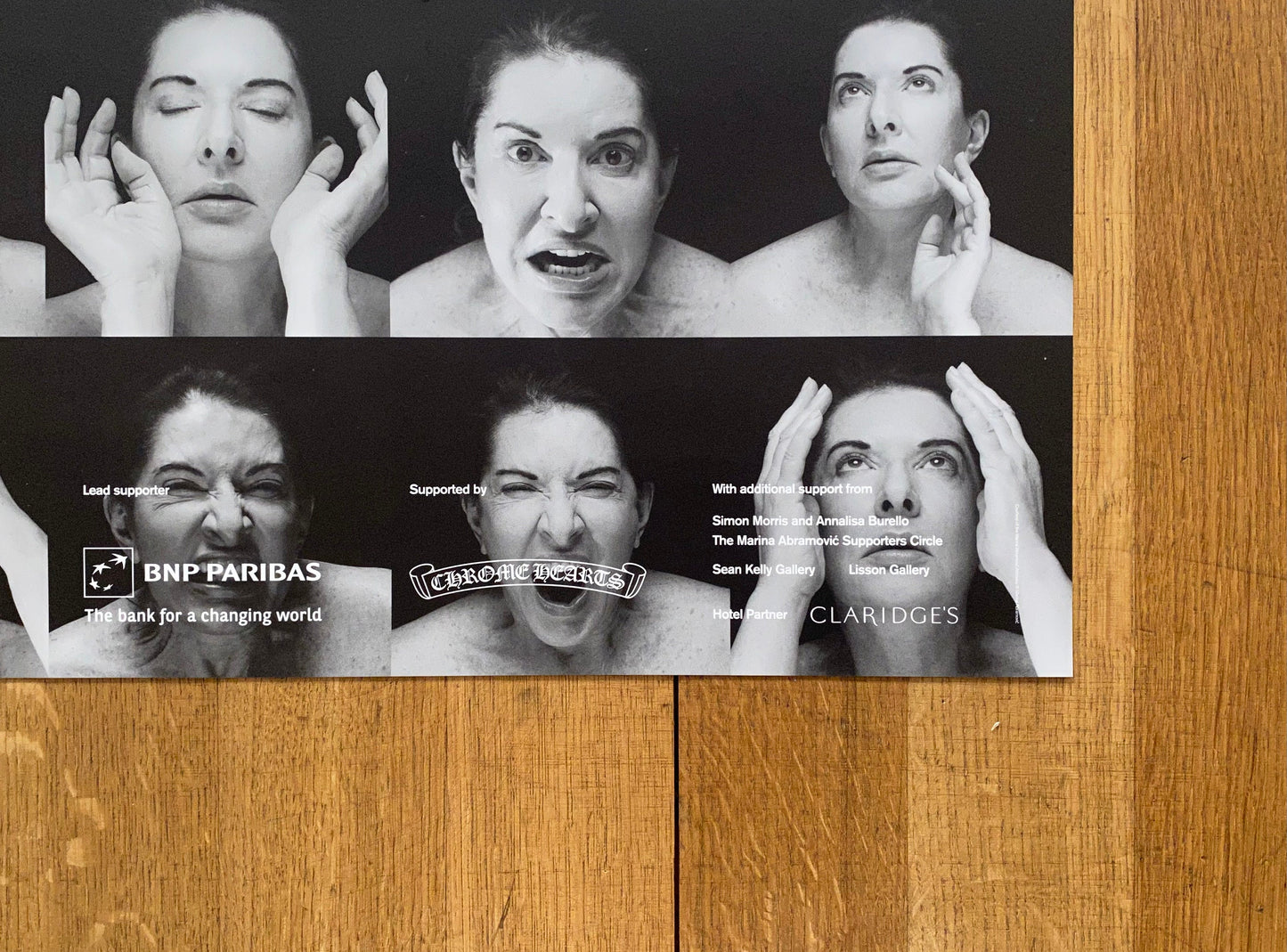 Marina Abramovic original art poster - 20.1"×29.9" (51×76cm)