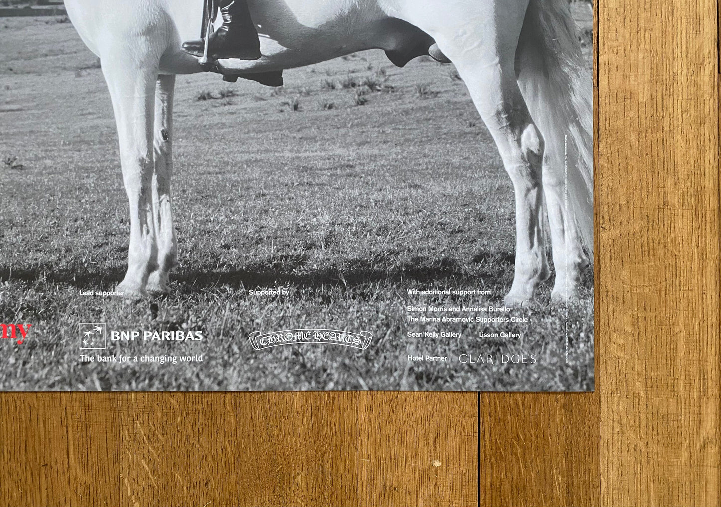 Marina Abramovic original art poster - 20.1"×29.9" (51×76cm)