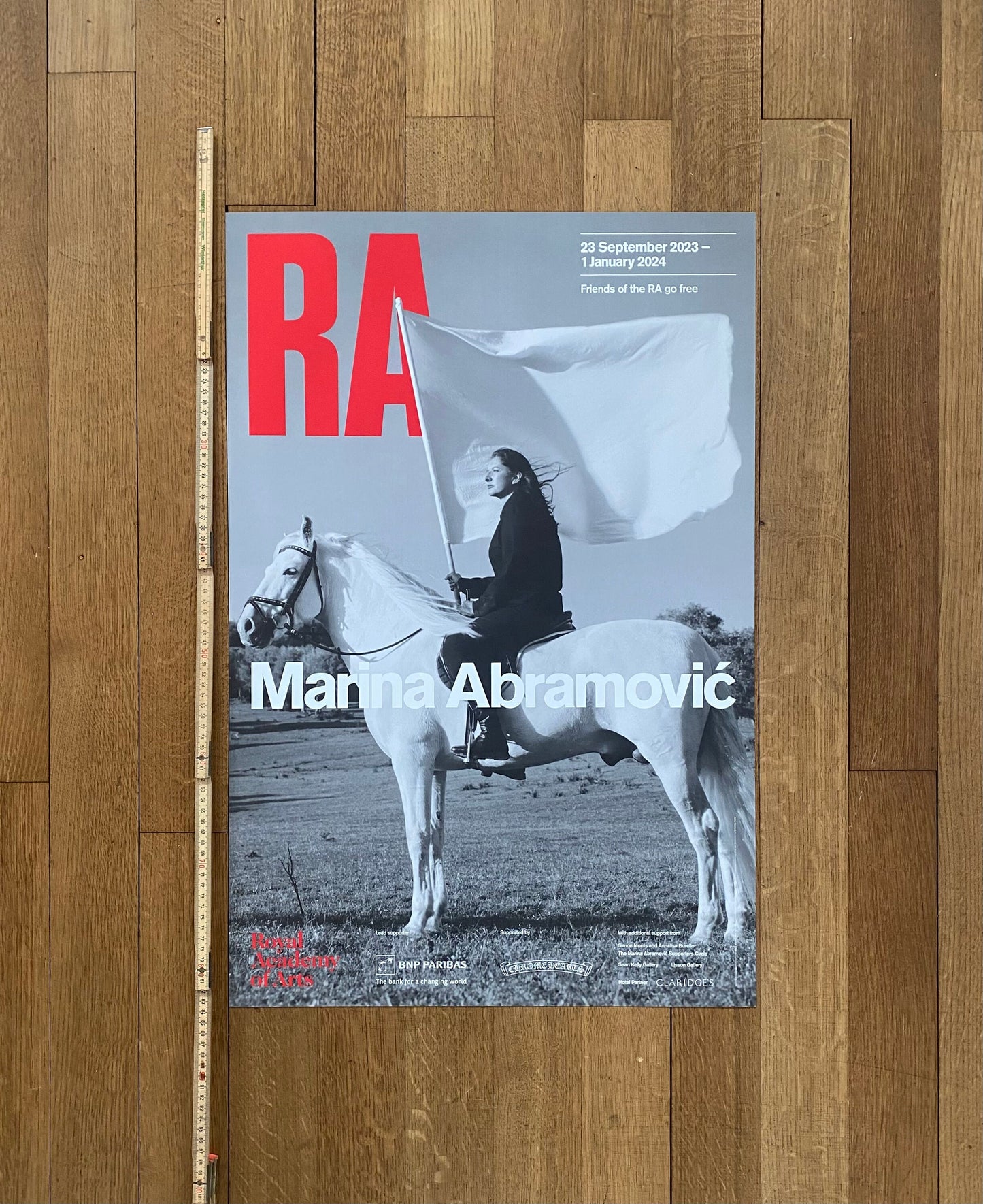 Marina Abramovic original art poster - 20.1"×29.9" (51×76cm)