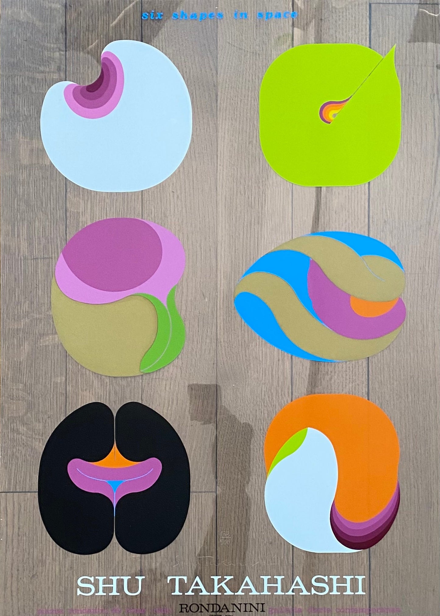 Shu Takahashi art exhibition poster - 19.7"×27.6" (50×70cm)