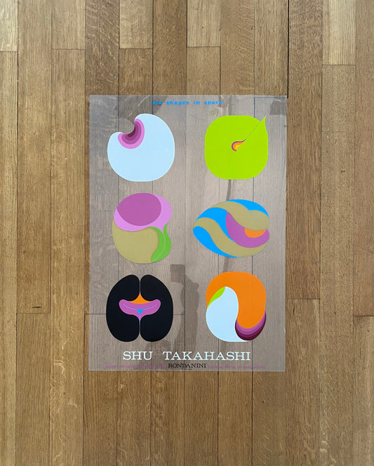 Shu Takahashi art exhibition poster - 19.7"×27.6" (50×70cm)