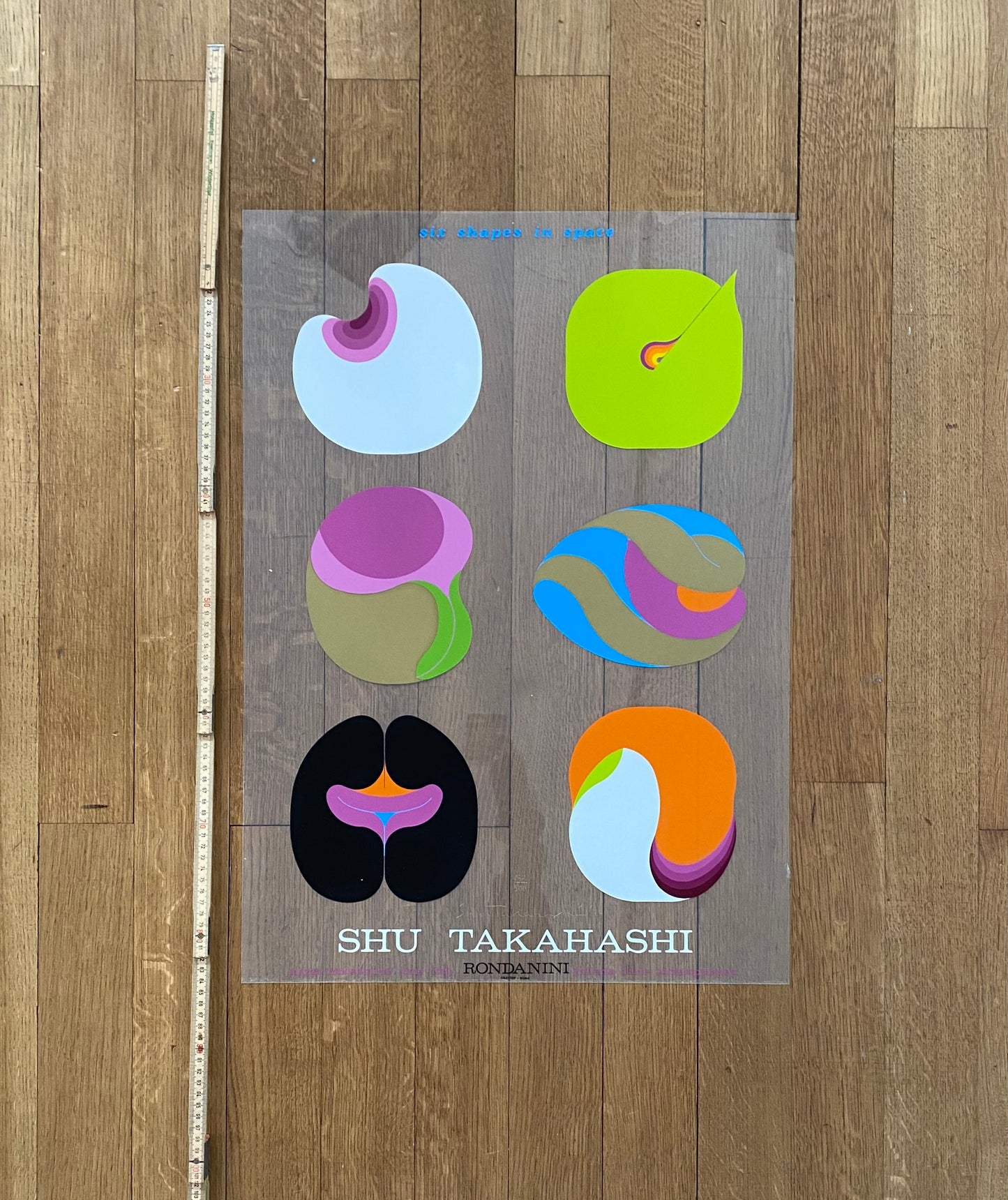 Shu Takahashi art exhibition poster - 19.7"×27.6" (50×70cm)