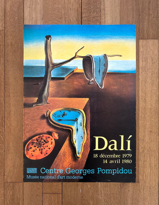 Salvador Dalí original art poster - 19.7"×27.6" (50×70cm)