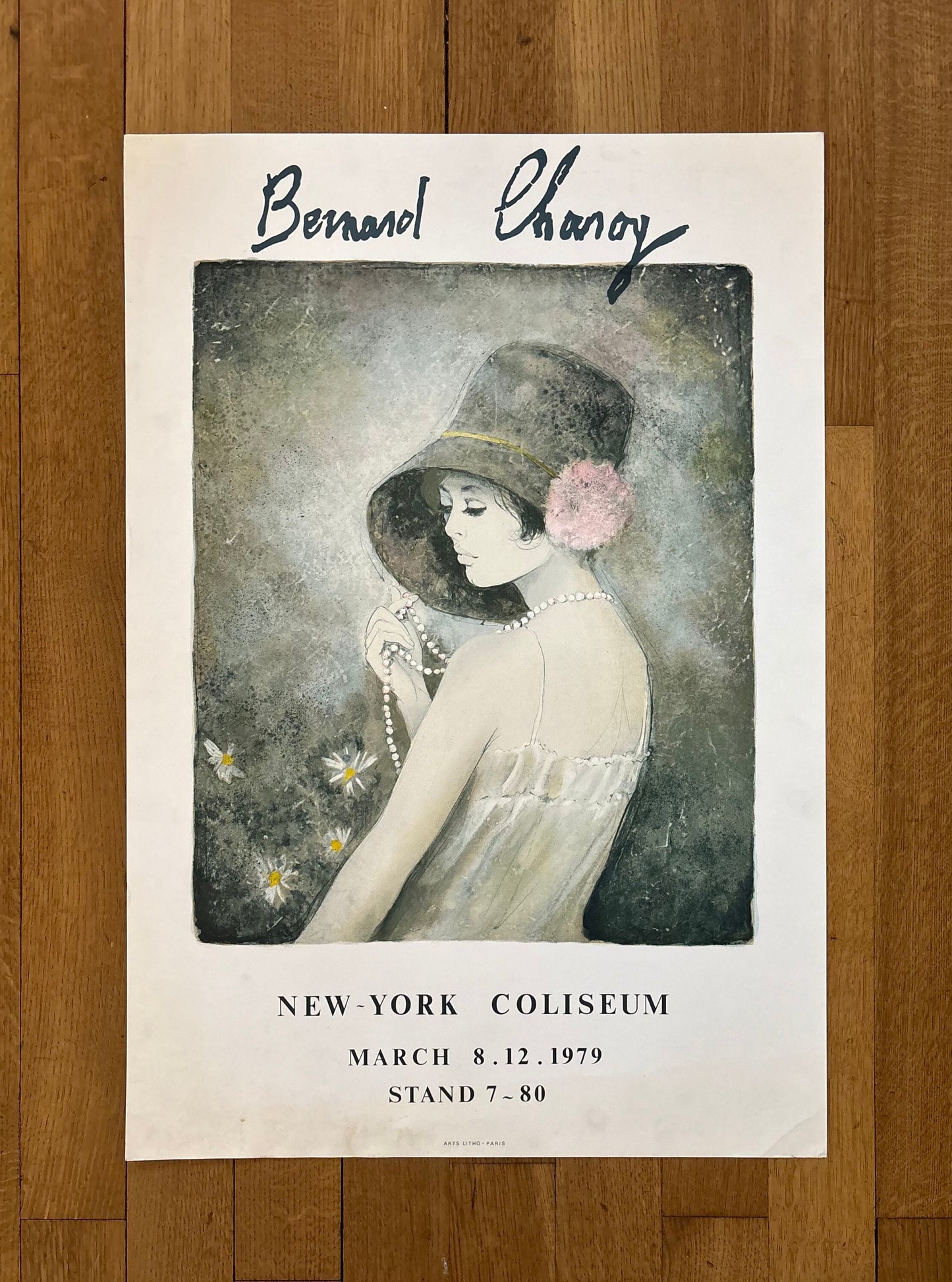 Bemasol Chanoy original art poster - 22.0"×32.3" (56×82cm)