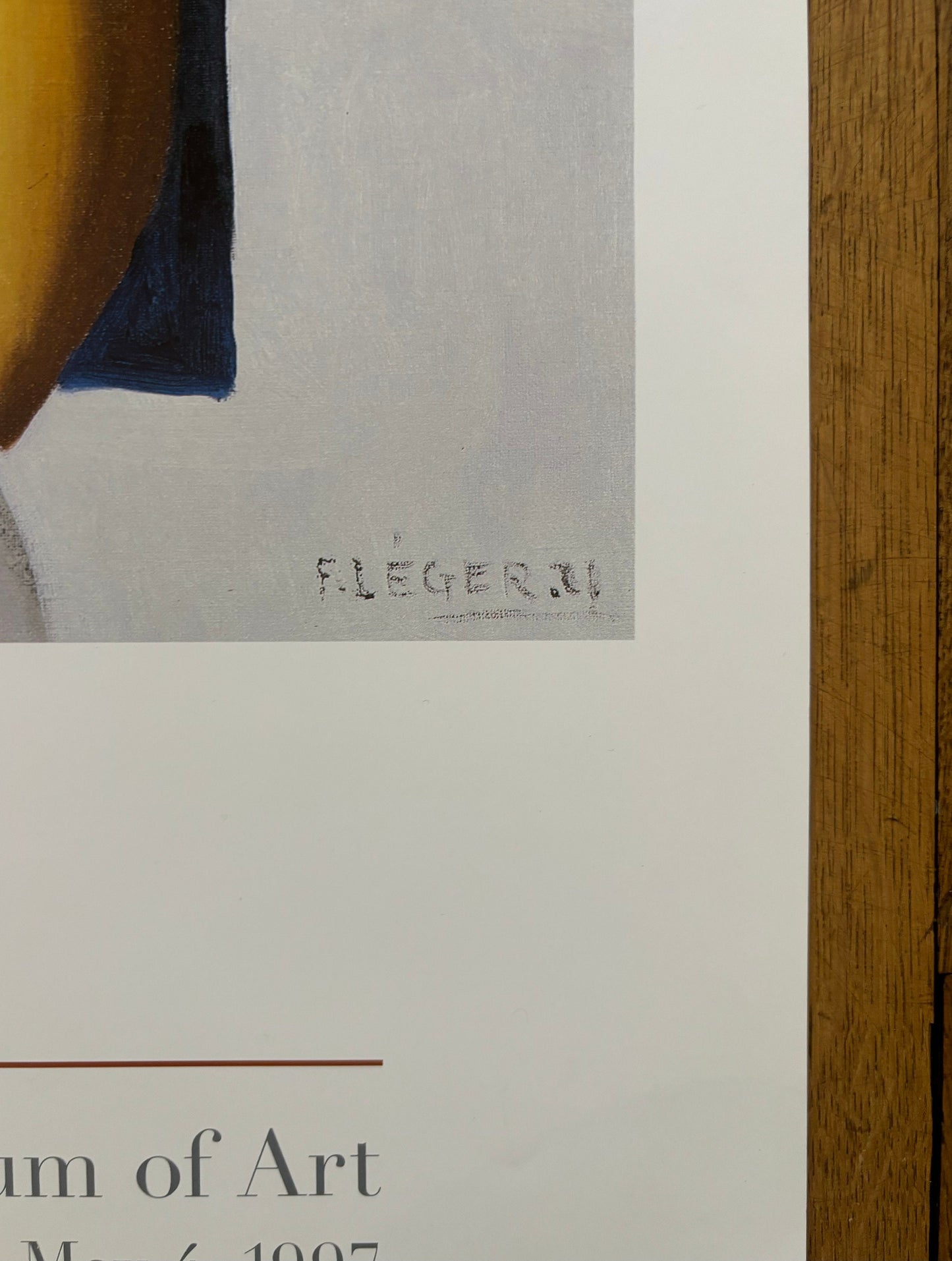 Fernand Léger original art poster - 26.0"×41.9" (66×106.5cm)