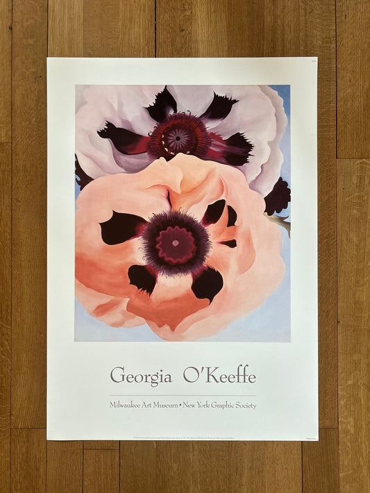 Georgia O'Keeffe original art poster - 25.0"×35.4" (63.5×90cm)