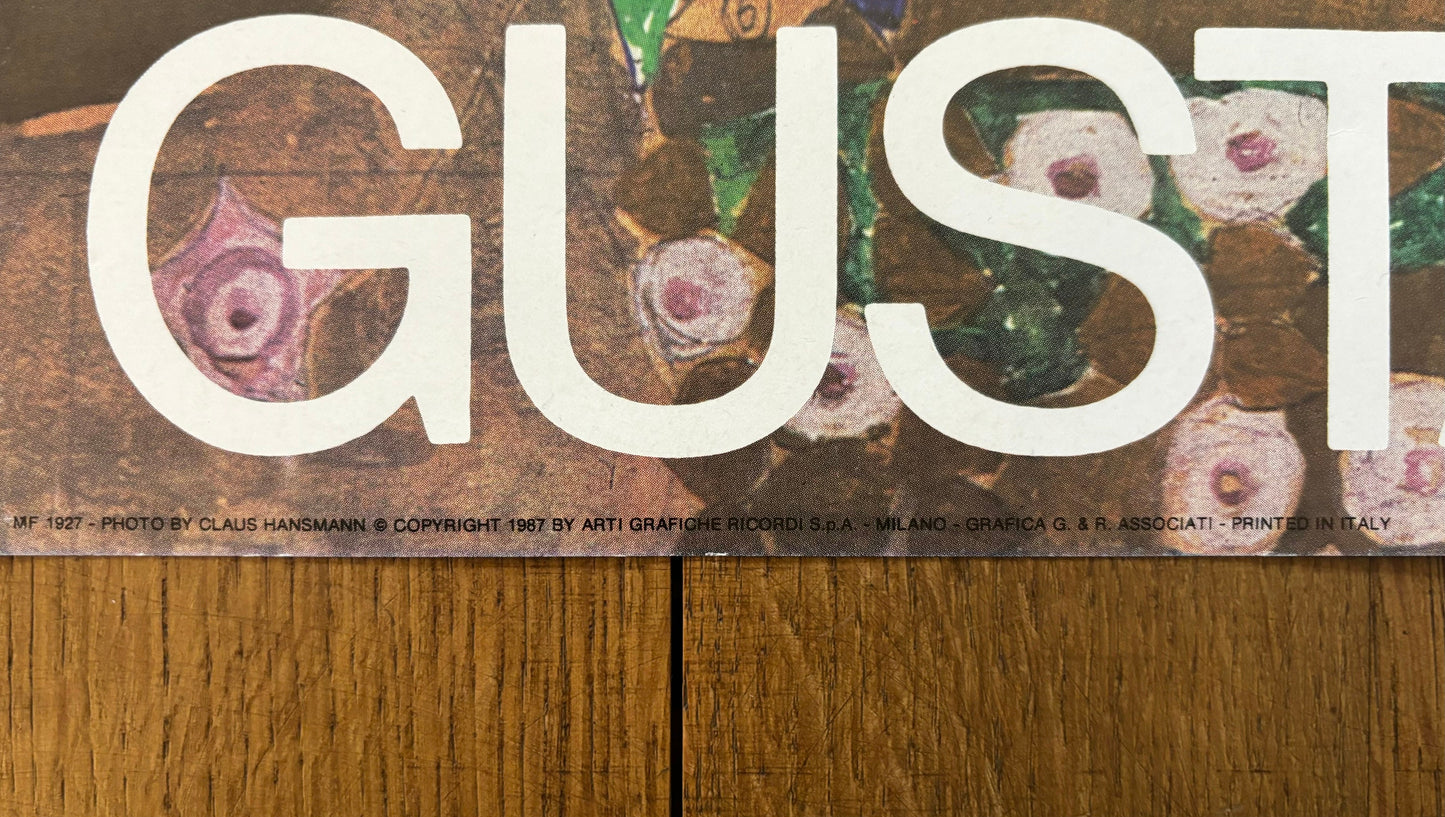 Gustav Klimt art exhibition poster - 19.7"×39.2" (50×99.5cm)