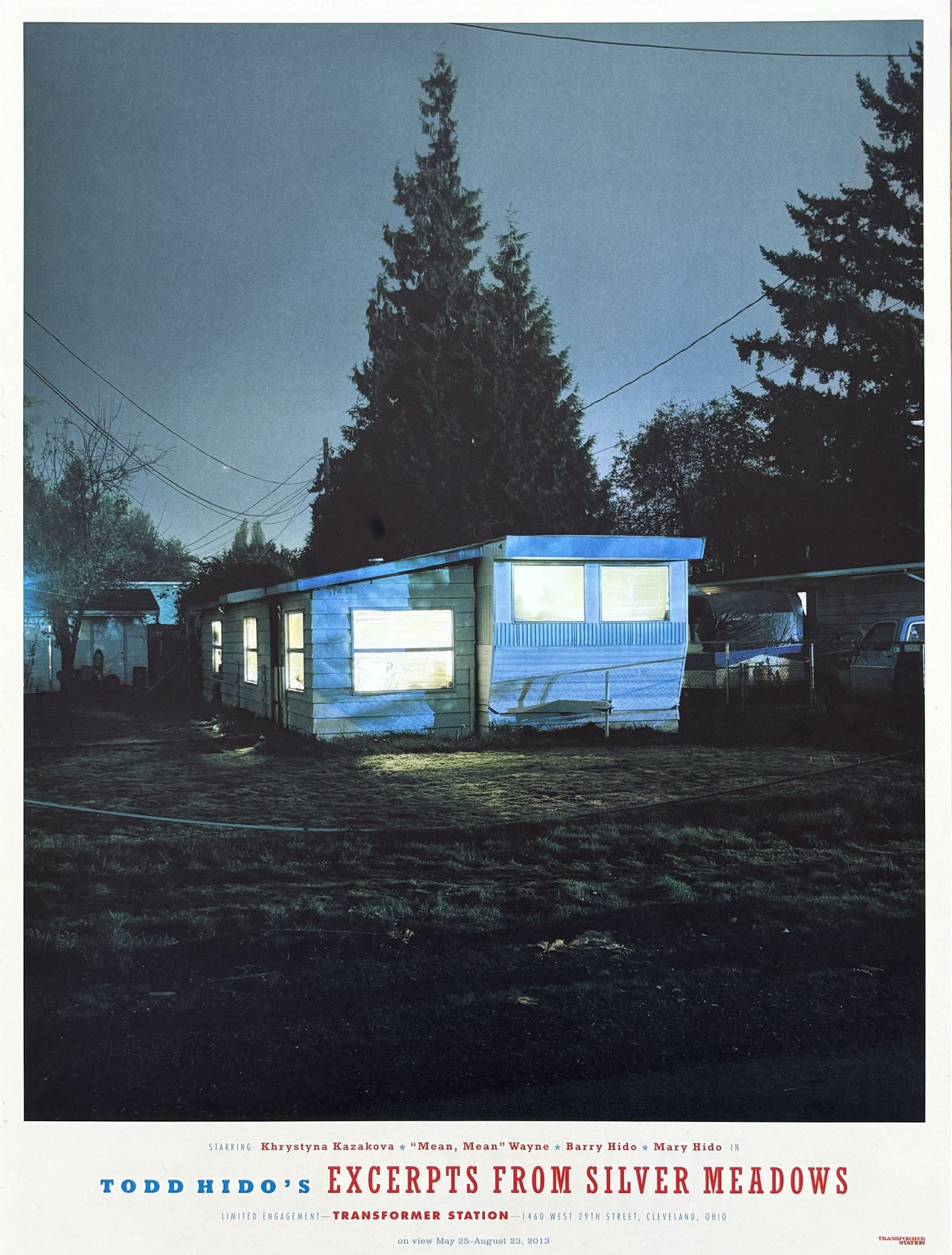 Todd Hido original photography poster - 12.0"×15.9" (30.5×40.5cm)