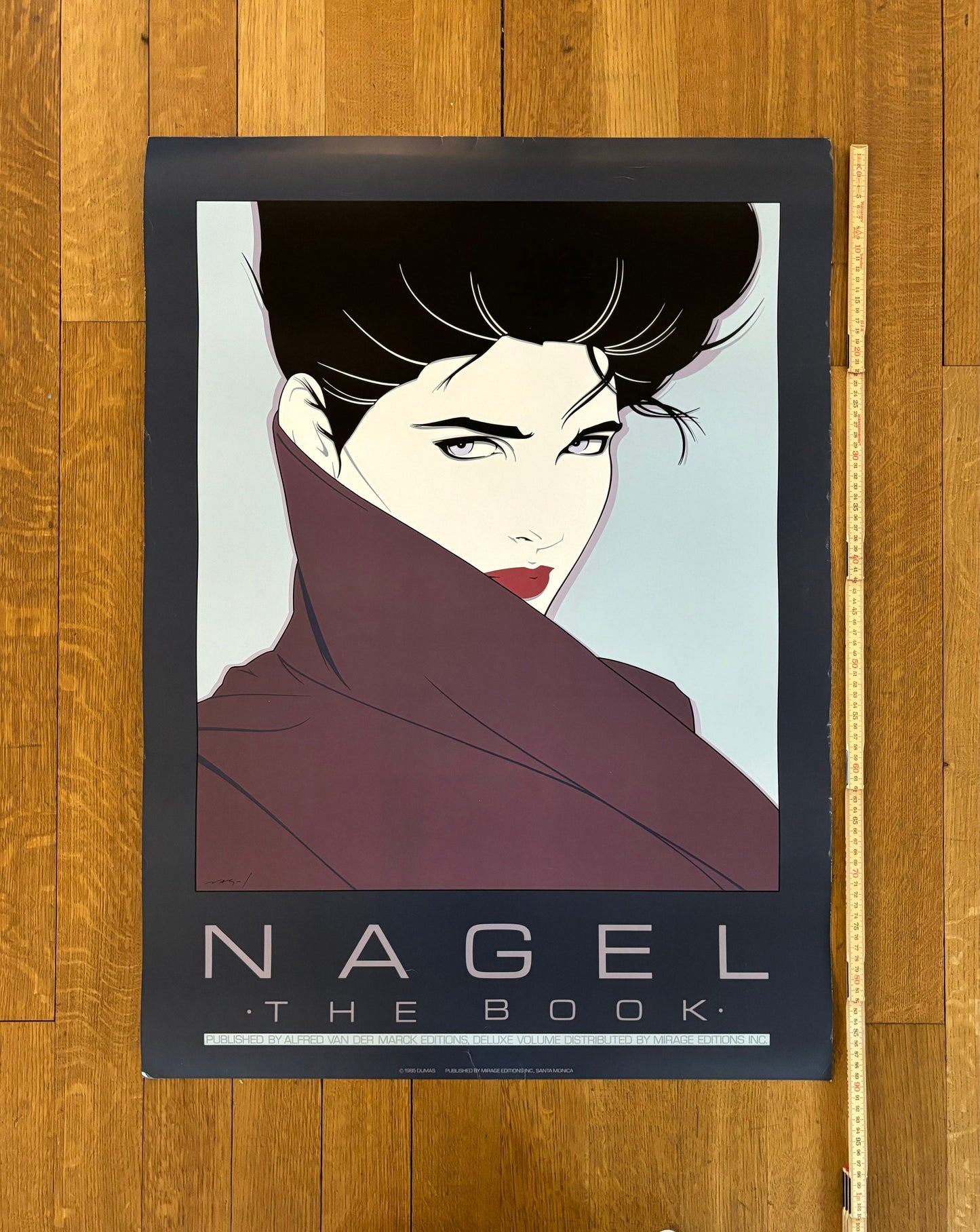 Patrick Nagel original art poster - 26.0"×35.8" (66×91cm)