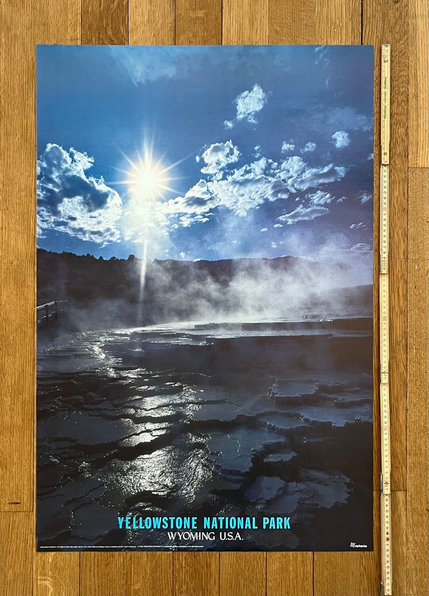 Yellowstone National Park photo poster - 24.4"×36.6" (62×93cm)