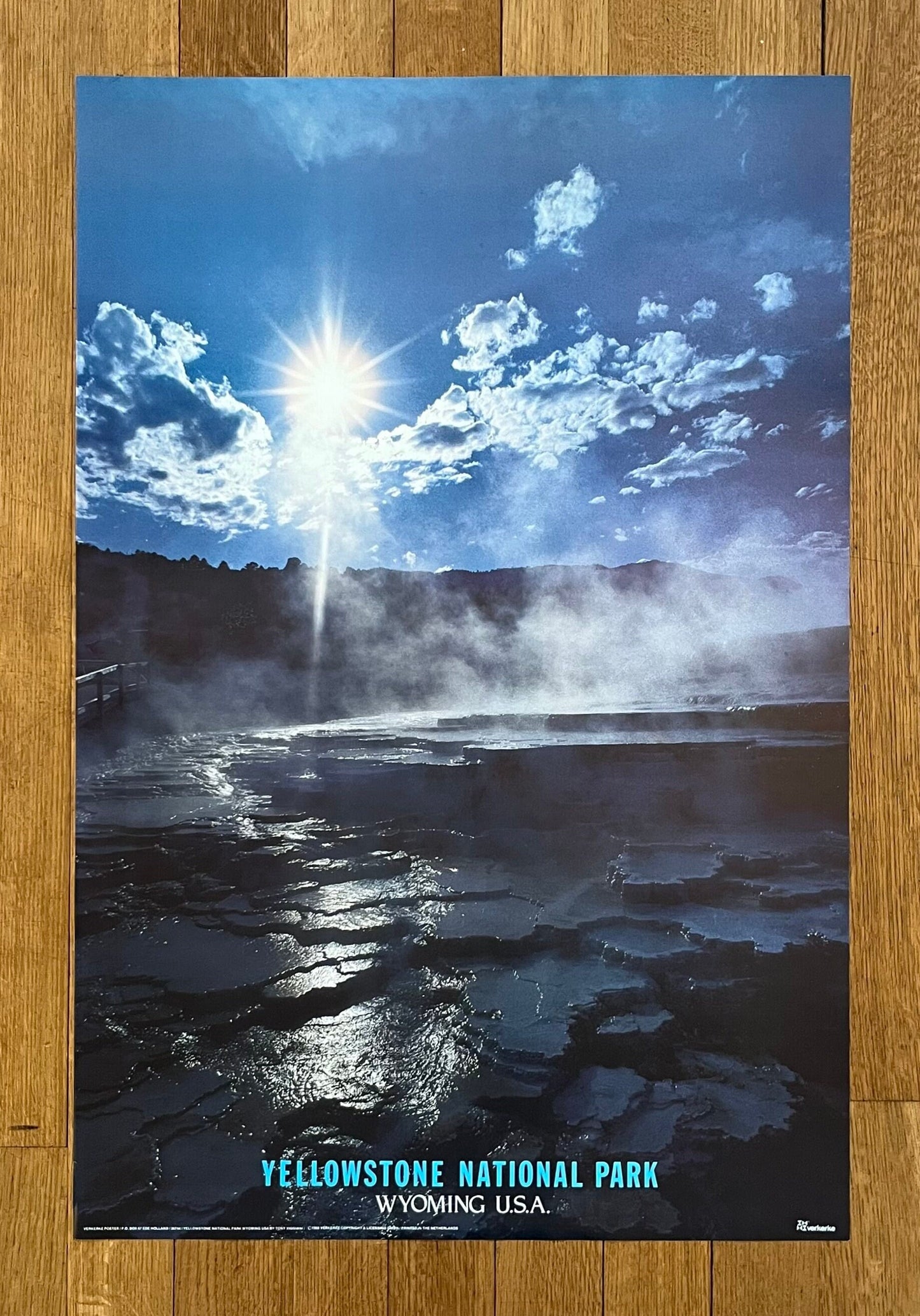 Yellowstone National Park photo poster - 24.4"×36.6" (62×93cm)