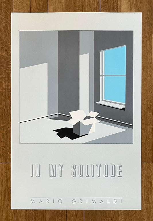 Mario Grimaldi original art poster - 25.4"×38.4" (64.5×97.5cm)