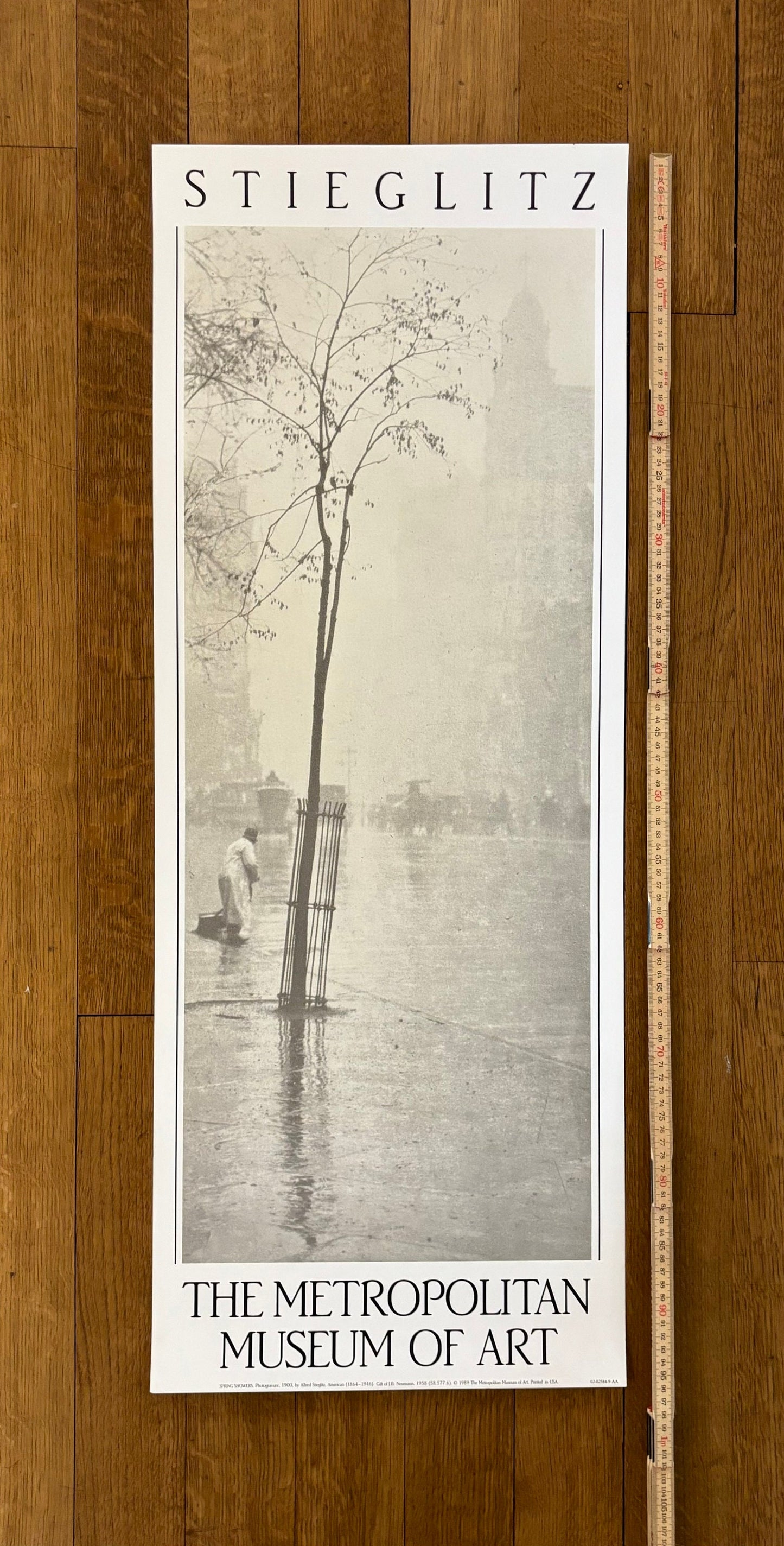 Alfred Stieglitz photo art exhibition poster - 14.6"×38.2" (37×97cm)