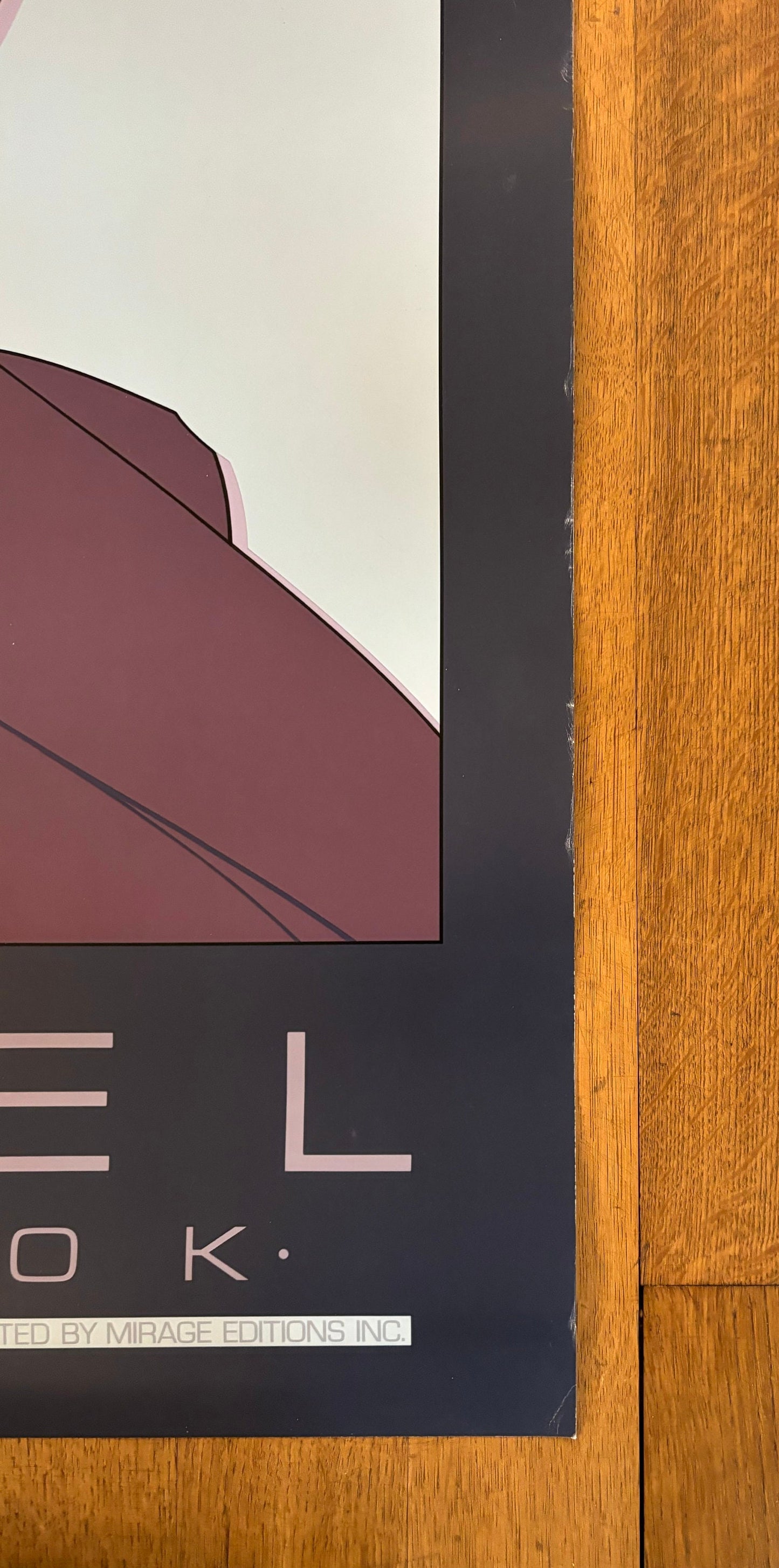 Patrick Nagel original art poster - 26.0"×35.8" (66×91cm)