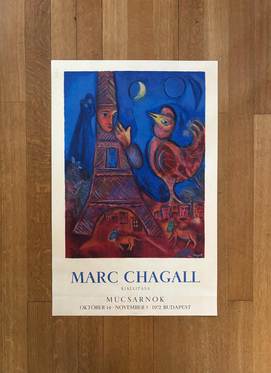 Marc Chagall original art poster - 22.0"×33.9" (56×86cm)