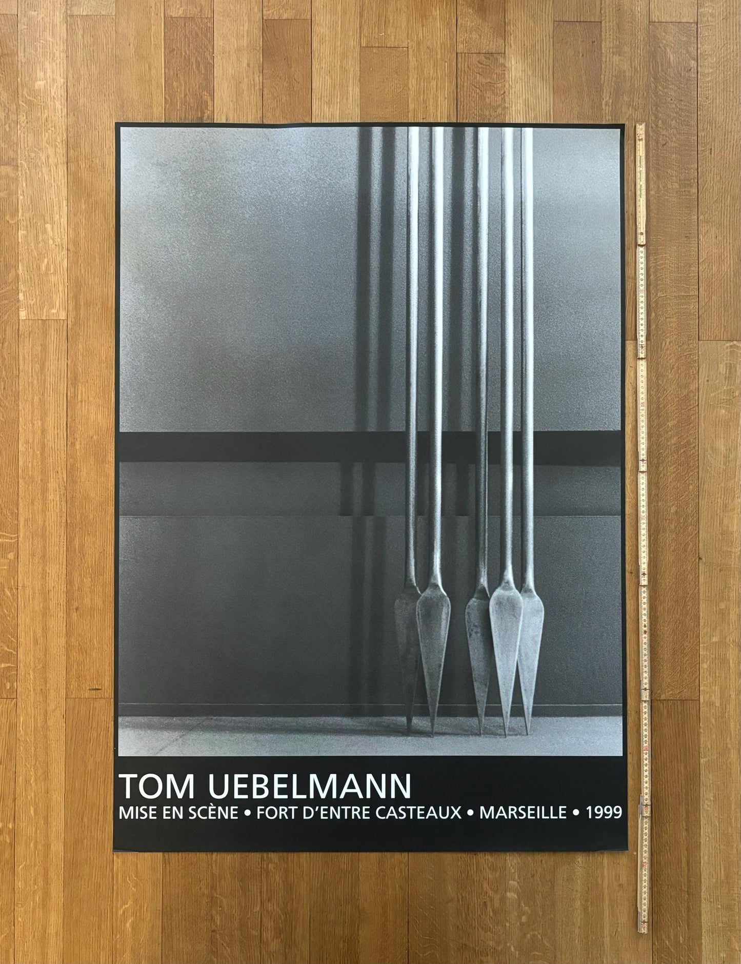 Tom Uebelmann Original art exhibition poster - 35.4"×50.4" (90×128cm)