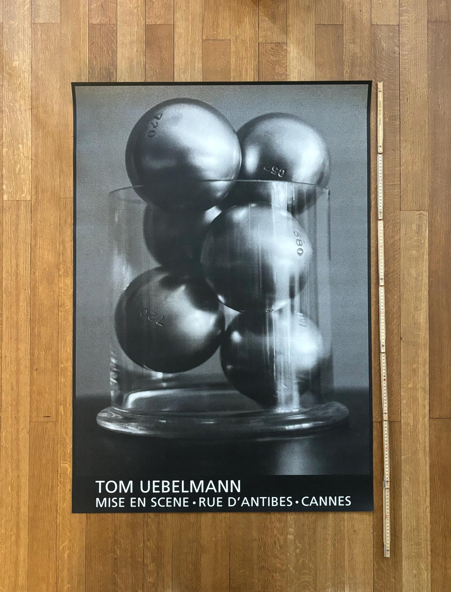 Tom Uebelmann Original art exhibition poster - 35.4"×50.4" (90×128cm)