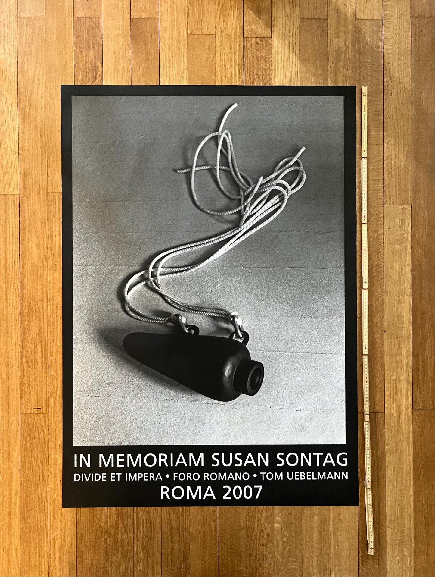 Tom Uebelmann Original art exhibition poster - 35.4"×50.4" (90×128cm)