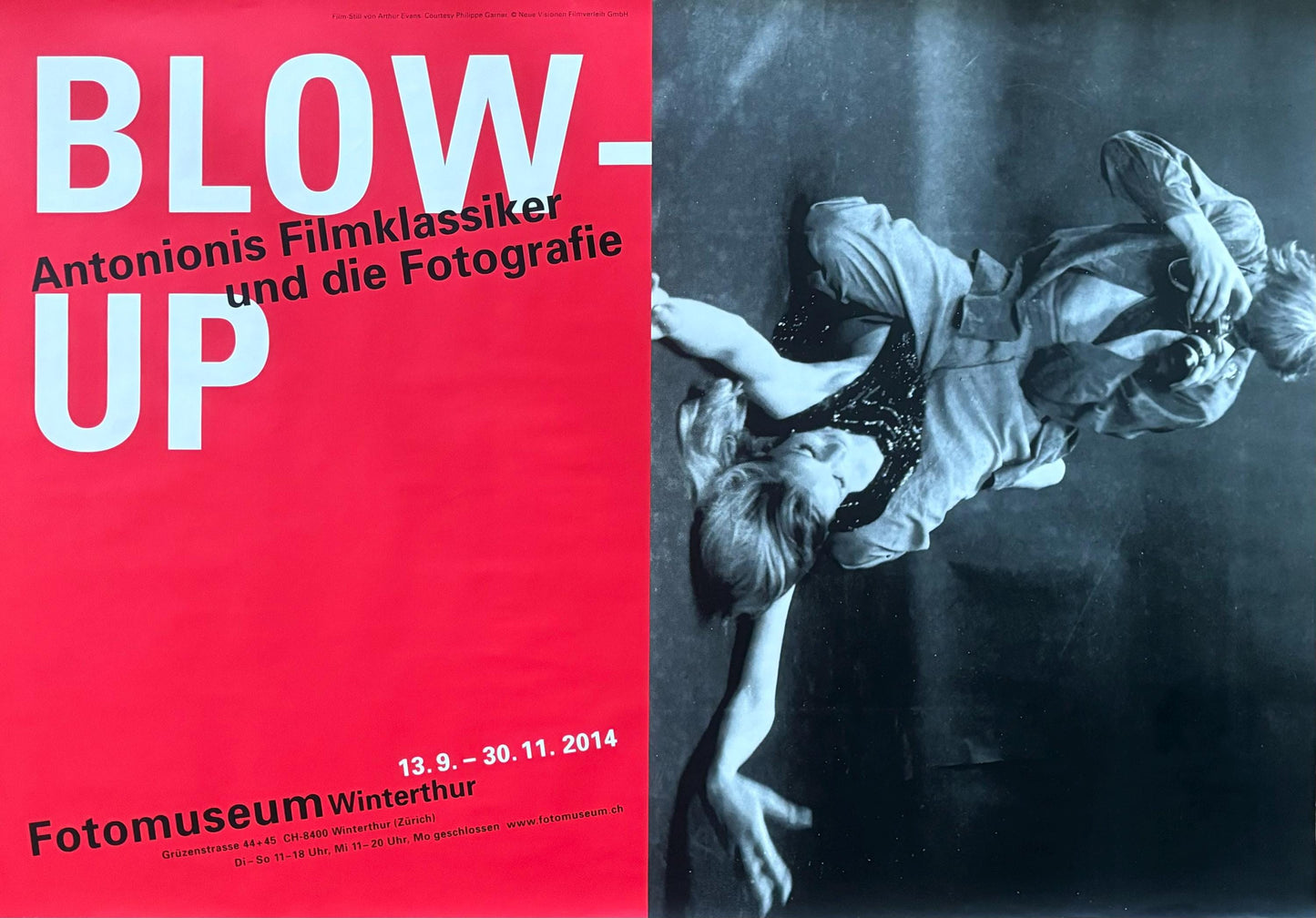 Michelangelo Antonioni original photography poster - 35.4"×50.4" (90×128cm)