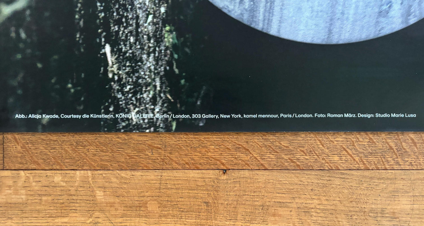 Alicja Kwade original photography poster - 35.4"×50.2" (90×127.5cm)