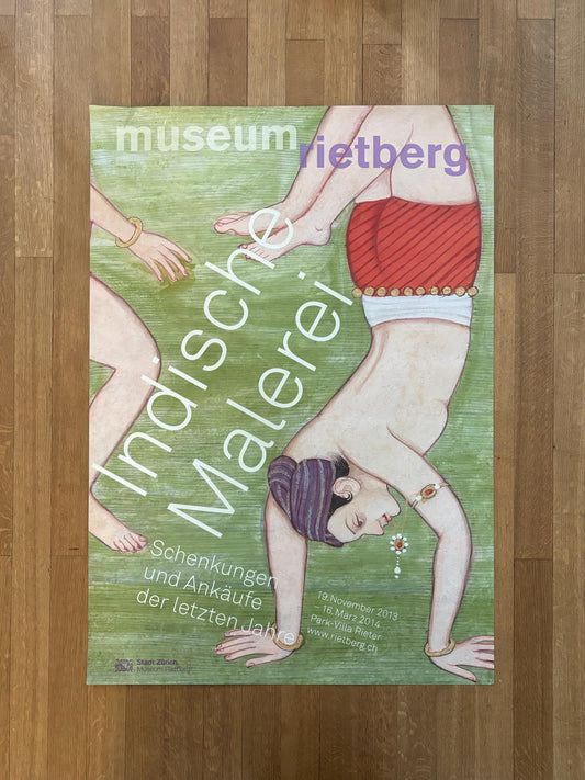 Indian art exhibition poster - 35.4"×50.4" (90×128cm)