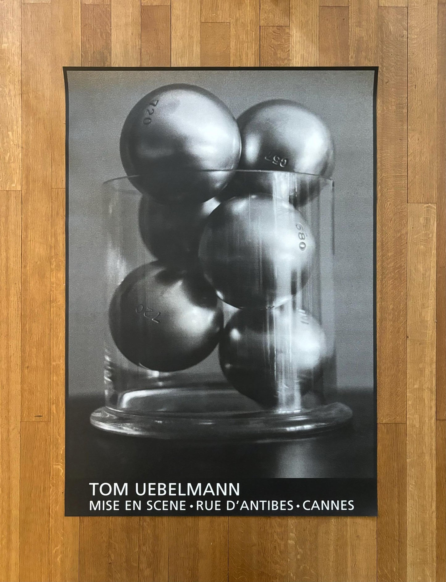 Tom Uebelmann Original art exhibition poster - 35.4"×50.4" (90×128cm)