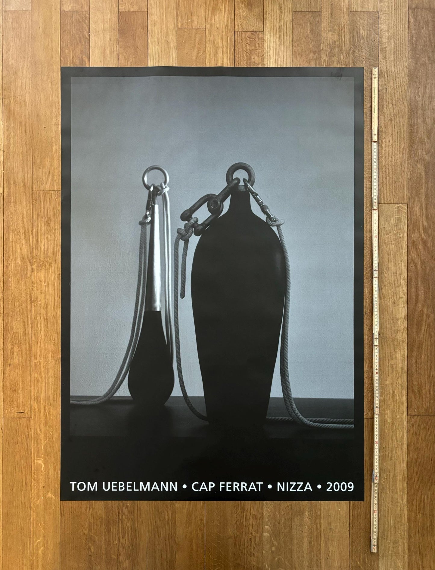 Tom Uebelmann Original art exhibition poster - 35.4"×50.4" (90×128cm)