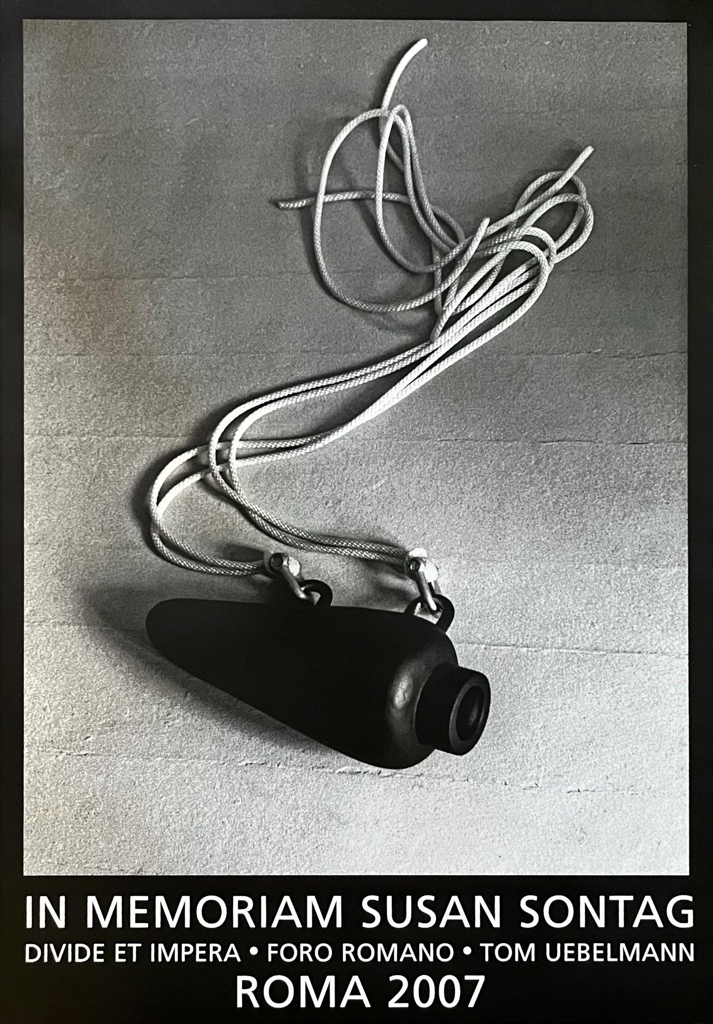 Tom Uebelmann Original art exhibition poster - 35.4"×50.4" (90×128cm)