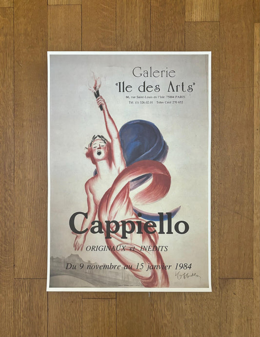 Leonetto Cappiello original art exhibition poster - 16.1"×23.4" (41×59.5cm)