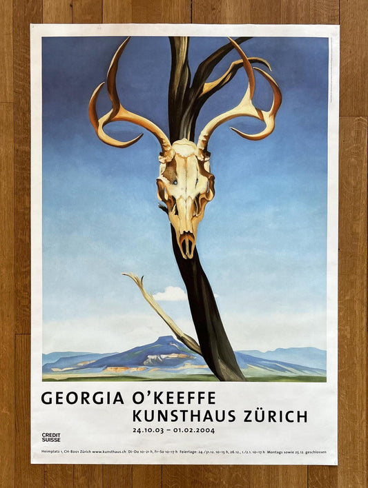 Georgia O'Keeffe original art poster - 35.2"×50.4" (89.5×128cm)