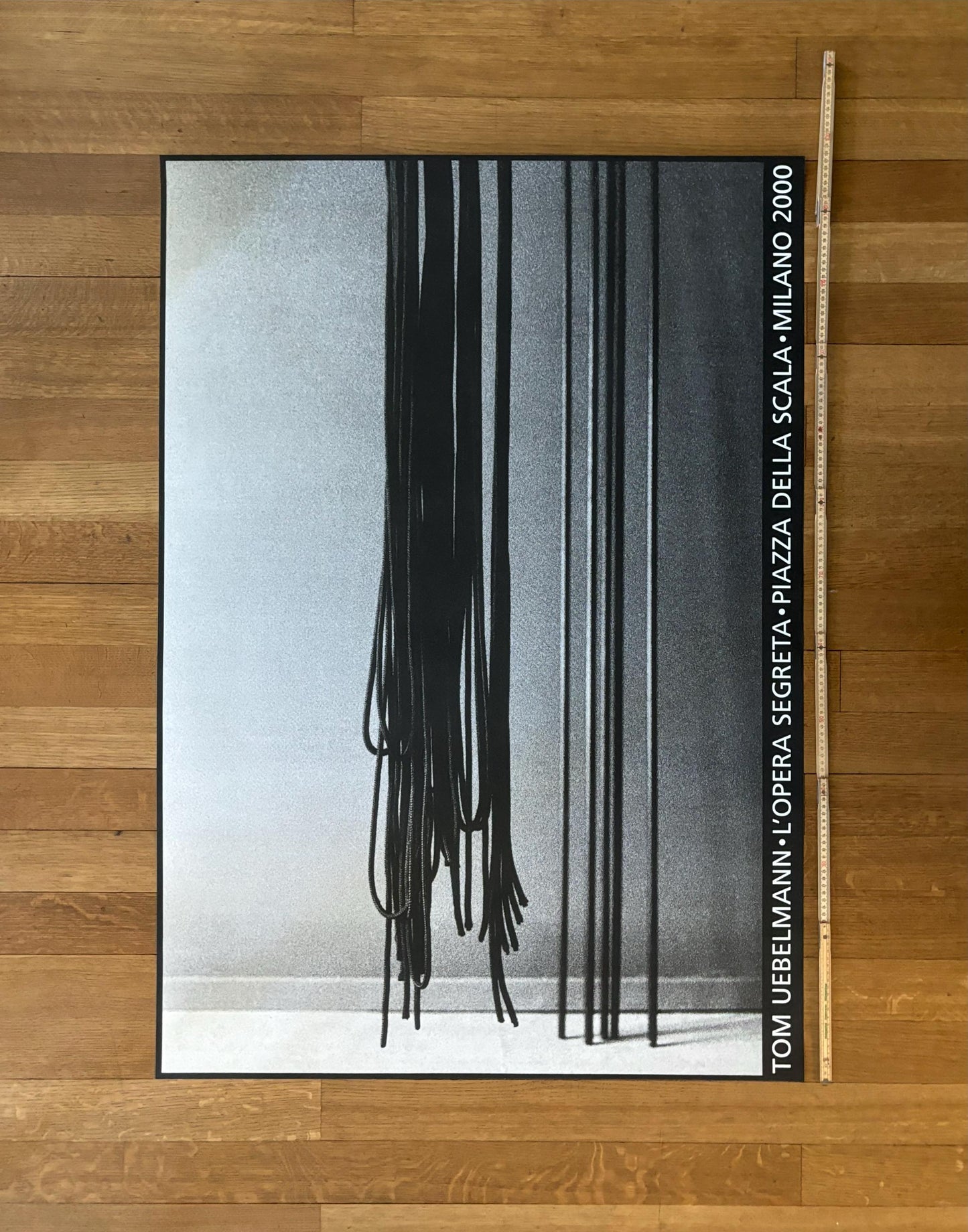 Tom Uebelmann original art exhibition poster - 35.4"×49.2" (90×125cm)
