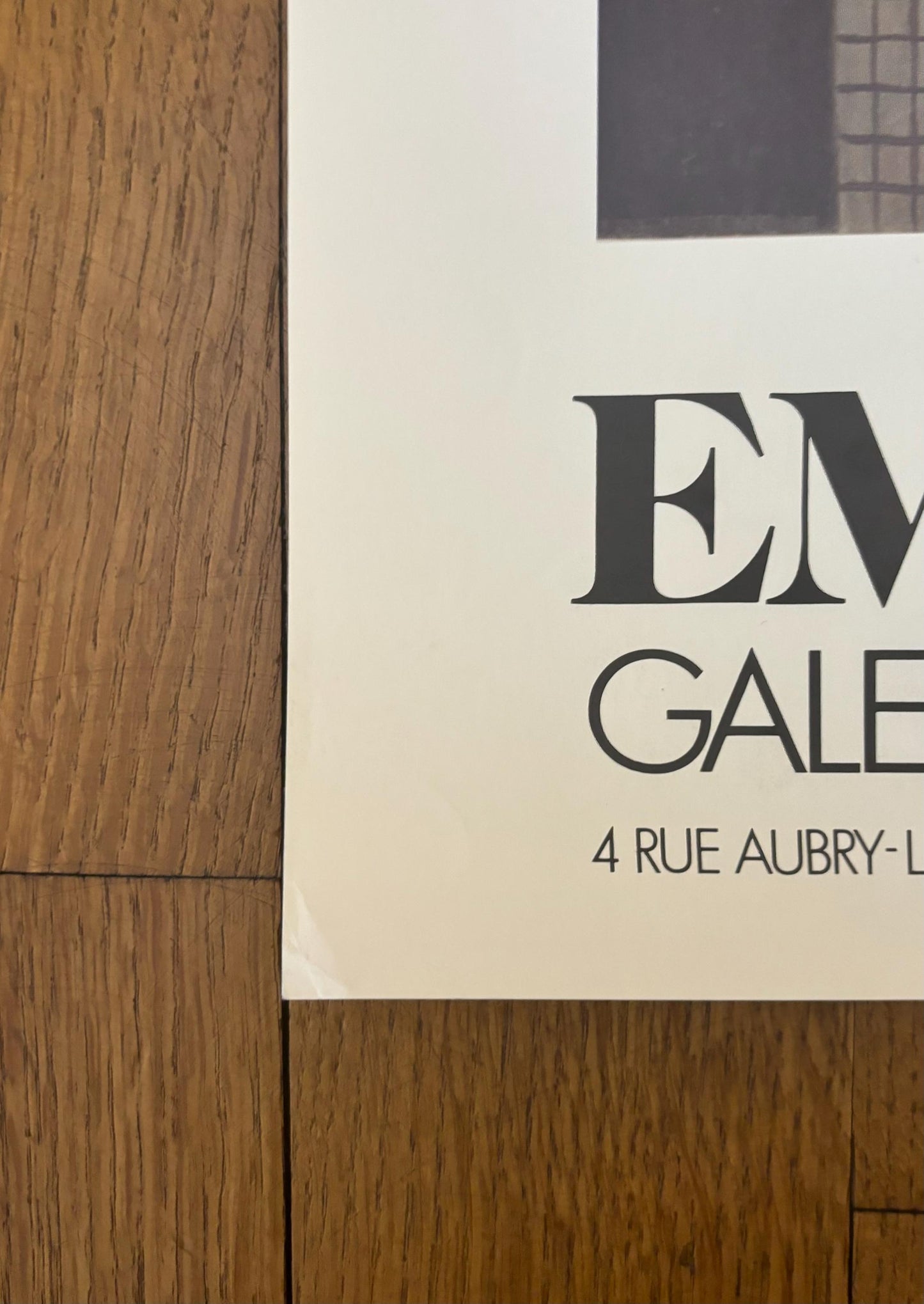 Emile Chambon original art exhibition poster - 18.9"×28.1" (48×71.5cm)