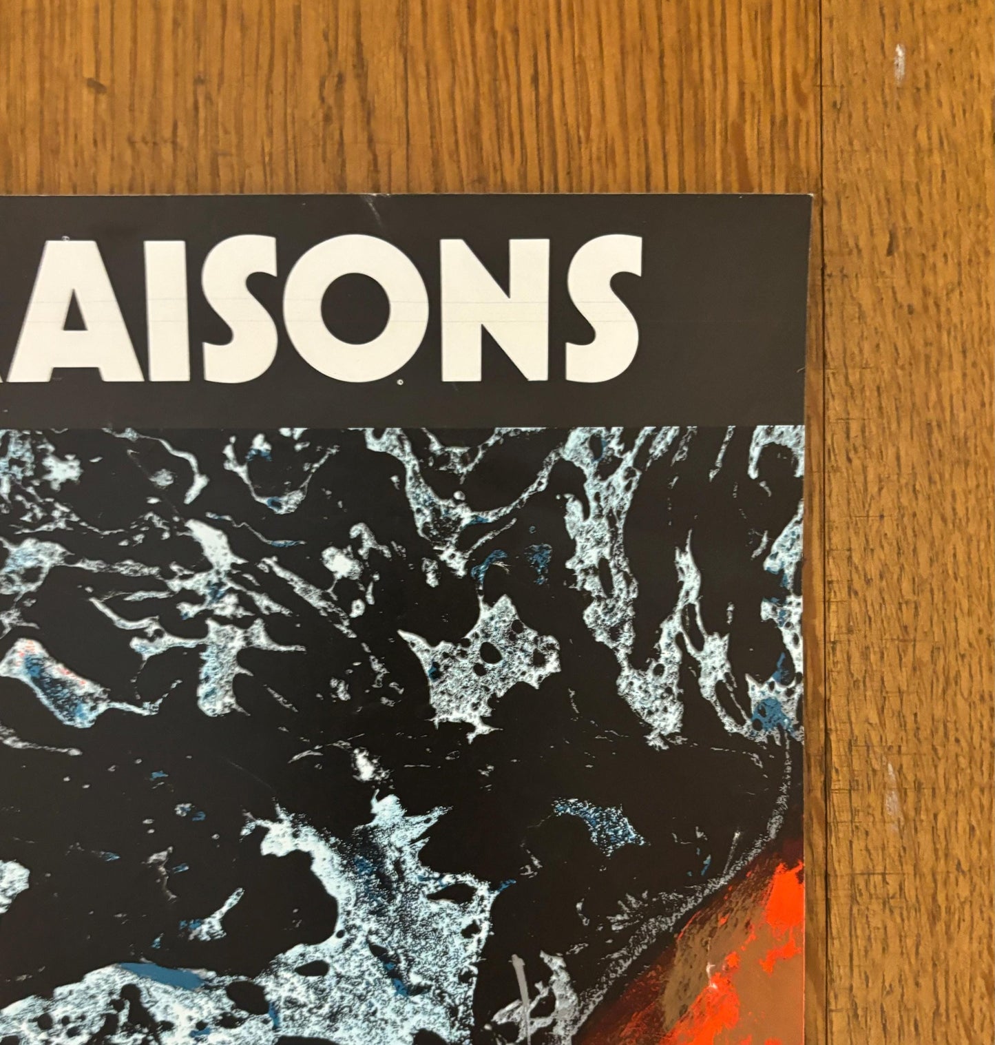 comparaisons original art exhibition poster - 13.4"×20.9" (34×53cm)