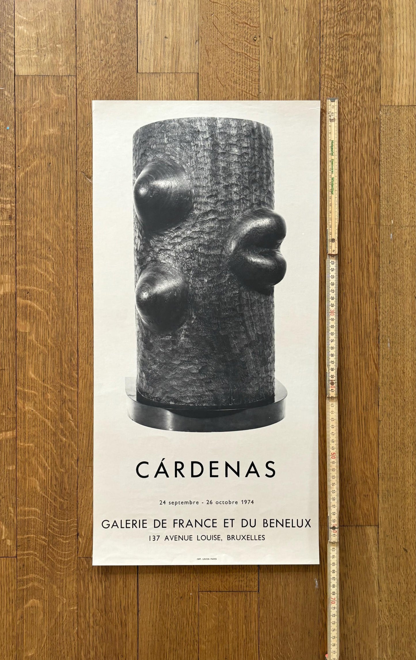 Cardenas art exhibition poster - 12.6"×25.6" (32×65cm)